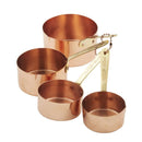 Academy Copper Plated Measuring cups GCFPAC0002