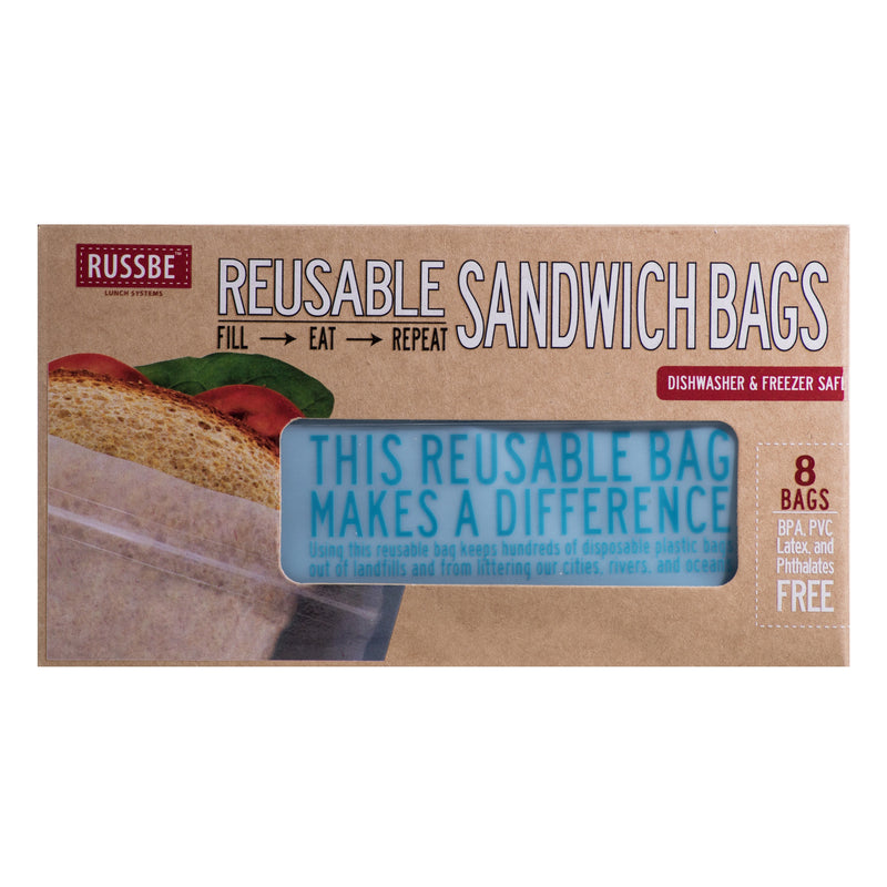 Sandwich Bags pack 8- Blue Statement 8771