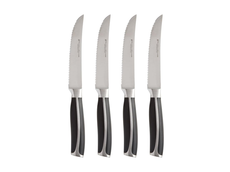 MW Stanton Steak Knife Set 4piece Black Gift Boxed JA0020  RRP $89.95
