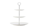 MW White Basics Diamonds 3-Tier Cake Stand Gift Boxed DV0027