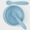 Suction Bowl Set with Teething Spoons TheOne Pacific Blue bw-sbw-02-pac