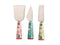 MW Kasey Rainbow Sparkly Season Cheese Knife Set 3pc Gift Boxed  IZ0059