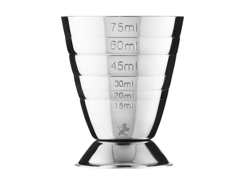 Cocktial & Co Cocktail Measuring Jigger 15 / 75ml Stainless Steel LV0074