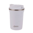 Oasis S/S Double Wall Insulated Travel Cup 380ML White 8915W