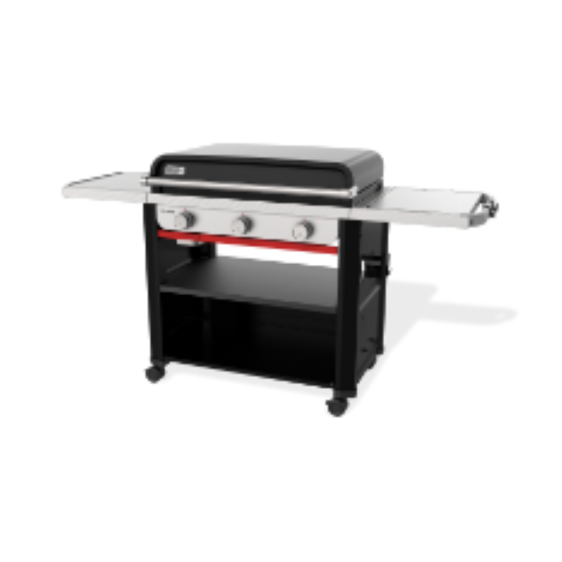 Weber Slate Premium Griddle 30” 3 Burner Black LP 1500412