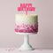 BOLD Happy Birthday Cake Topper – PINK CC-PHBDA1