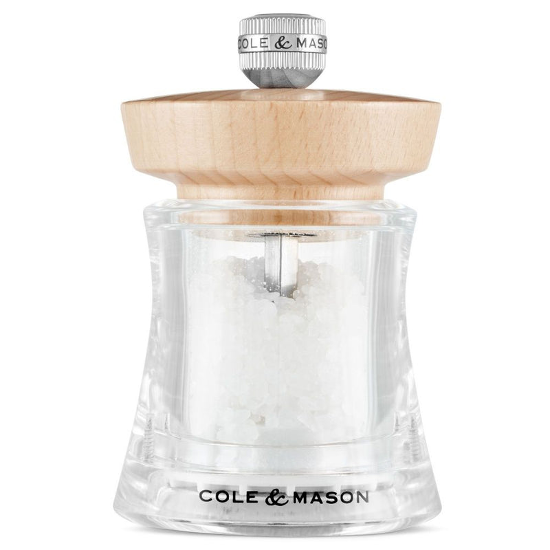 Cole & Mason Holborn 95mm Black Wood Salt Mill 31547