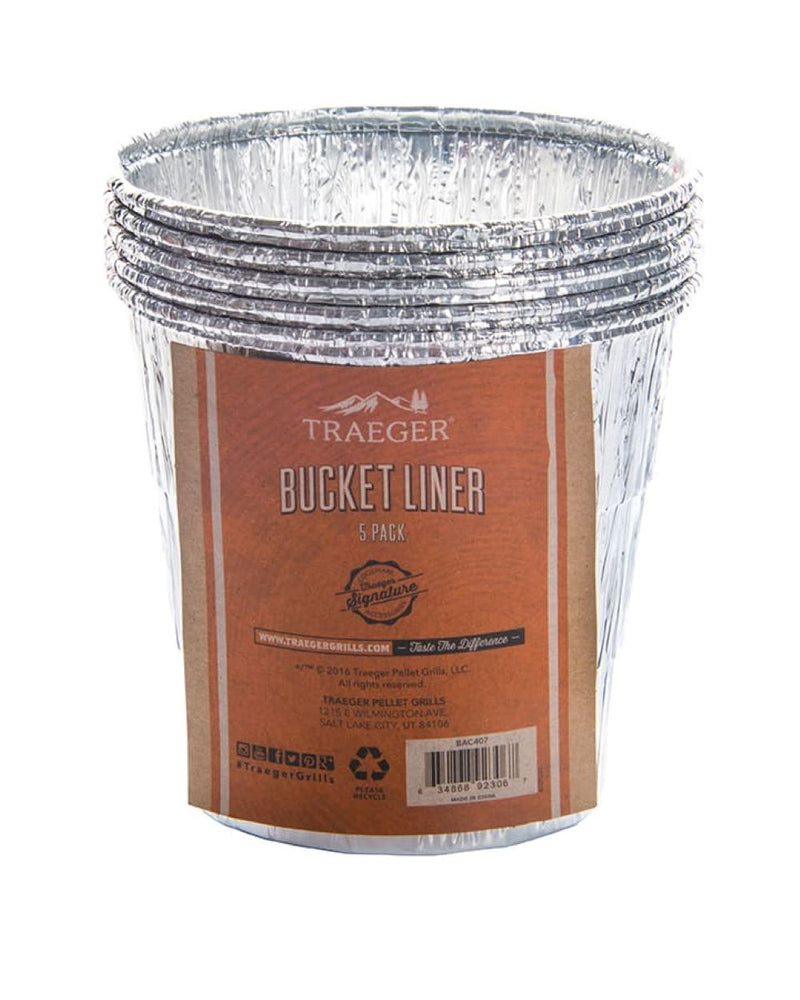 Traeger bucket liner 5 pack BAC572