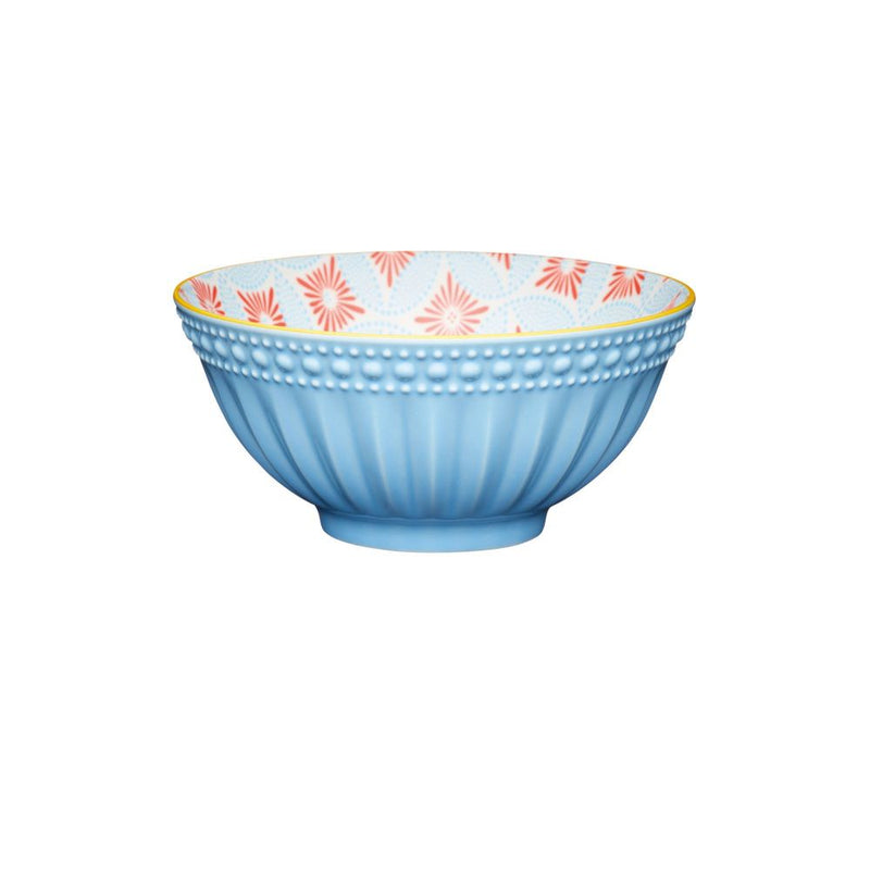 Mikasa Does it All Bowl 15.7cm Blue Mosaic KC Bowl 32 79401