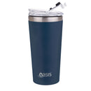 Oasis S/S Double Wall Insulated Travel Mug 480ml Navy 8901NY