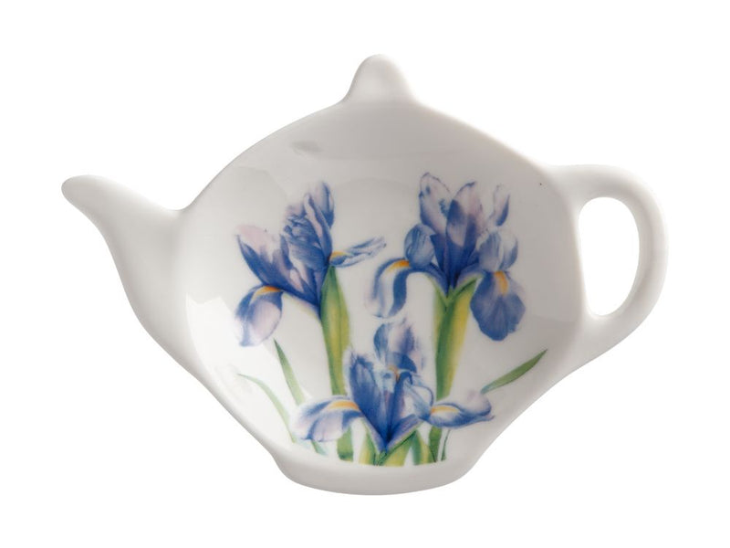 <p>MW Katherine Castle Floriade Tea Bag Tidy  Irises  AW0448