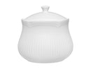 MW White Basics Rococo Sugar Bowl   AX0696