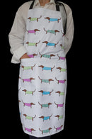 Allgifts Apron Heavy Drill Sausage Dogs AP-100SD