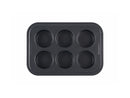 Bakers Secret Ultimate Non Stick  6 Cup Large Muffin Pan 37x25cm BS0023