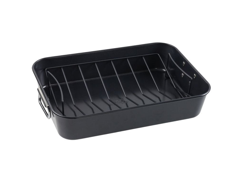 Bakers Secret Ultimate Non Stick  Roaster with Rack 38x26cm BS0060