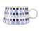 Mosaic Mug 400ml Blue DI0492