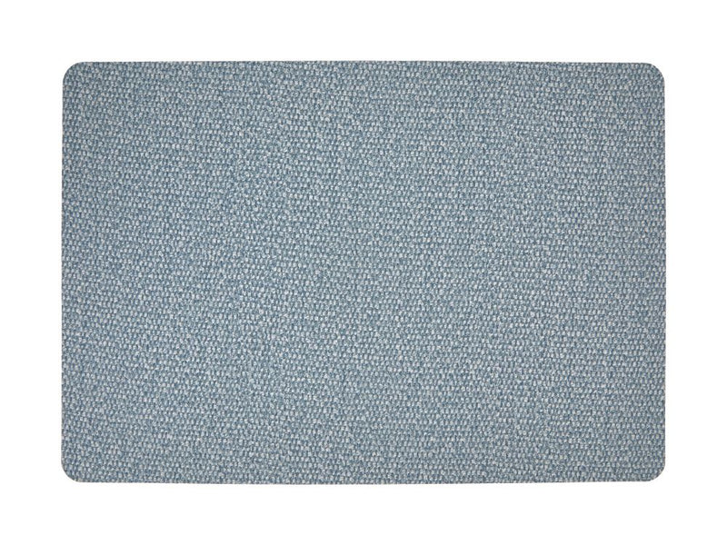 MW Table Accents Textured Placemat 45x30cm Dusty Blue GI0433