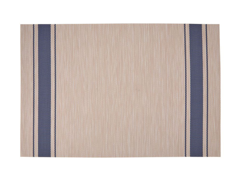 MW Table Accents Linen Look Placemat 45x30cm Blue GI0436