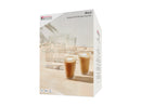 MW Blend  Stripey Double Wall Cup 250ml Set 8 Gift Boxed GU0404 RRP $119.95