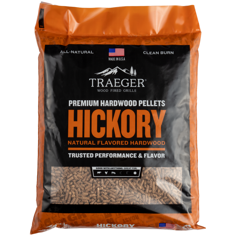 Traeger Hickory Pellets 9kg Bag PEL342