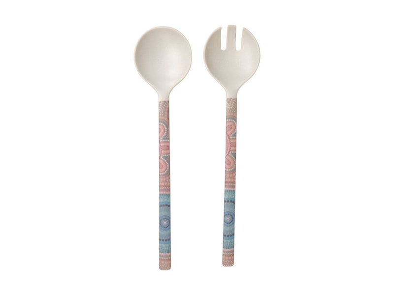 MW Lou Martin Uplift Melamine Salad Server Set of 2 KE0100