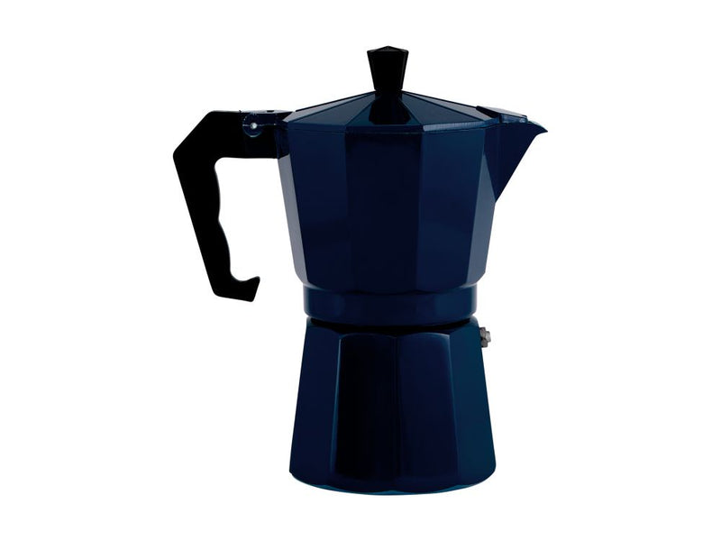 MW Blend  Traditional Stovetop Espresso Maker 6cup Navy Gift Boxed LQ0162 RRP $29.95