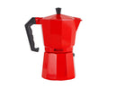 MW Blend  Traditional Stovetop Espresso Maker 9cup Red Gift Boxed LQ0169 RRP $34.95