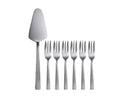 MW Diamonds  Cake Server and Fork Set 7pce  Gift Boxed MY0040 RRP $39.95