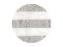 MW Round Marble Coaster 10cm Beige Stripe NH0038