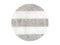 MW Round Marble Coaster 10cm Beige Stripe NH0038