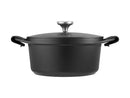 Agile Non-Stick Casserole 24cm / 4.2L Black Gift Boxed NU0014 RRP $159.95