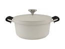 MW Cast Lite Non-Stick Casserole 24cm / 4.2L Ecru NU0089 RRP $159.95