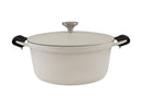 MW Cast Lite Non-Stick Casserole 28cm / 6.3L Ecru NU0090 RRP $179.95