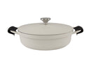 MW Cast Lite Non-Stick Shallow Casserole 28cm /4L Ecru NU0091 RRP $169.95