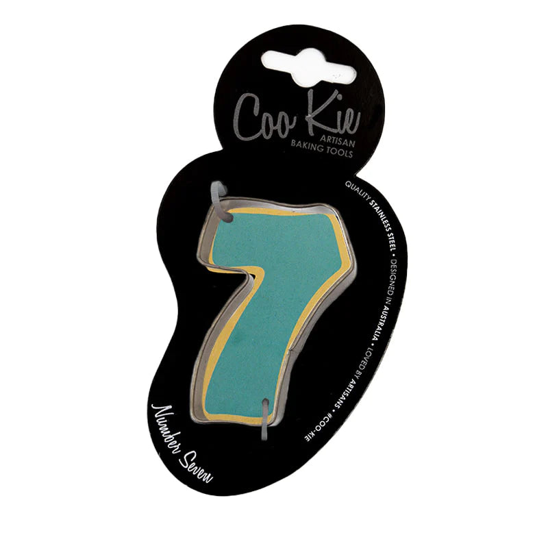 Coo Kie NUMBER 7 Cookie Cutter CKIE7