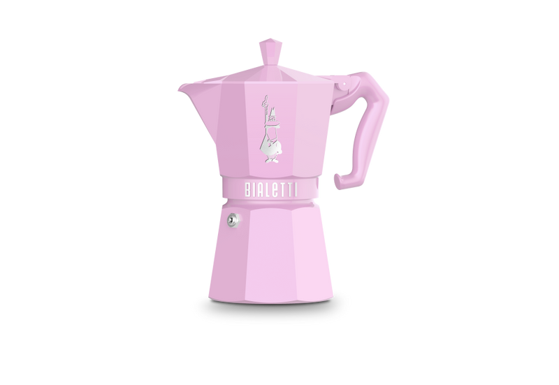 Bialetti Moka Exclusive Pink 6 Cup 9064