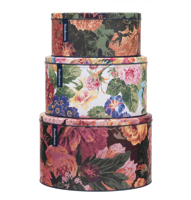 Very Rose & Peony Tin Medium SAN3146MED