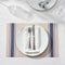 MW Table Accents Linen Look Placemat 45x30cm Blue GI0436