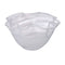 Amalfi Wavy Bowl With Marble Clear/White  AMBL10 RRP $99.95