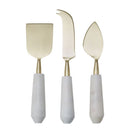 Amalfi Marble & Stainless Steel Cheese Knife 3pcs Set AMSW1