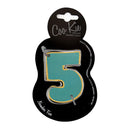 Coo Kie NUMBER 5 Cookie Cutter CKIE5