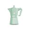 Bialetti Moka 6 Cup Green 9058