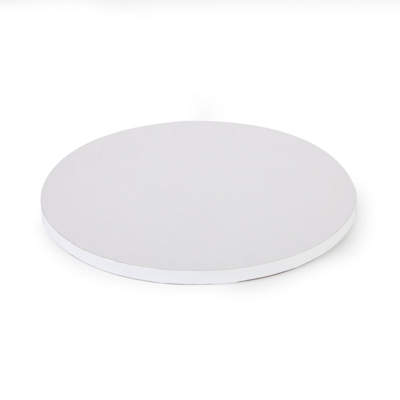 Mondo 12mm Drum Cake Board Round 8in 20cm White 01MO067 c310