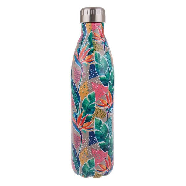 Oasis S/S Double Wall Insulated Drink Bottle 750ml Botanical 8883BO