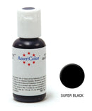 Americolor Soft Gel Paste .75oz Super Black 09AM001