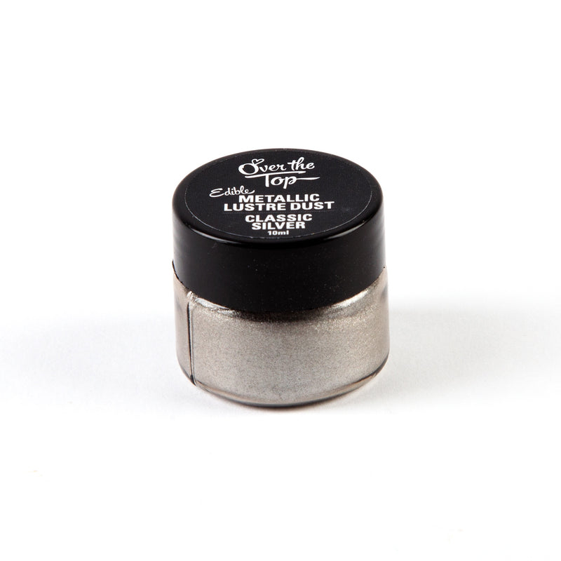 Over The Top Classic Silver Lustre Dust 10ml 09OT1021