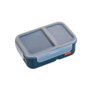 Inner Seal 2 Compartment Lunch Bento 1.1Ltr- Navy 8761NY