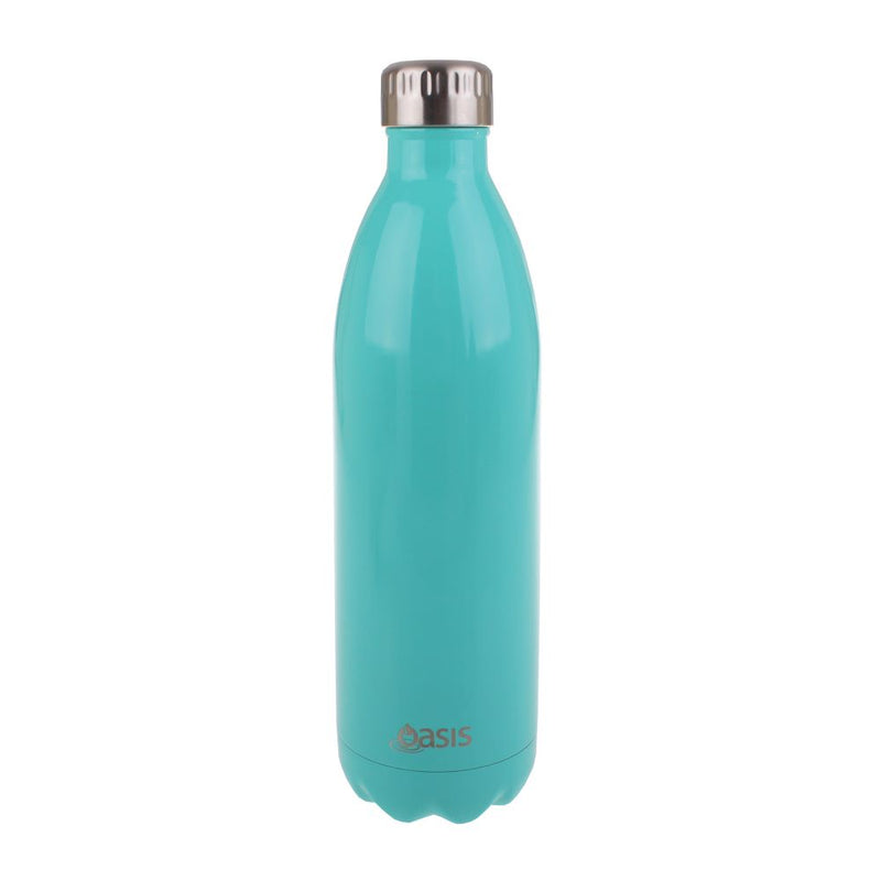 Oasis S/S Double Wall Insulated Drink Bottle 1L Spearmint 8886SM