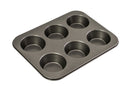 Bakemaster 6 Cup Large Muffin Pan 35x26cm 40018 RRP $26.95