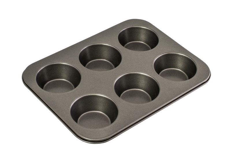 Bakemaster 6 Cup Large Muffin Pan 35x26cm 40018 RRP $26.95